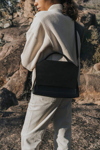 KWONN BAG Black Crossbody vegan bags luxury bags handbags