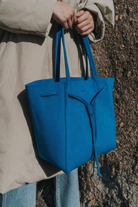 KWONN BAG Blue Shopper vegan bags luxury bags handbags